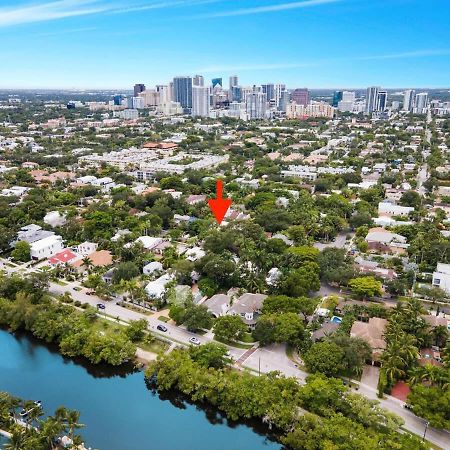 Charming 2 Bedroom Apartment In Victoria Park Fort Lauderdale Exterior foto