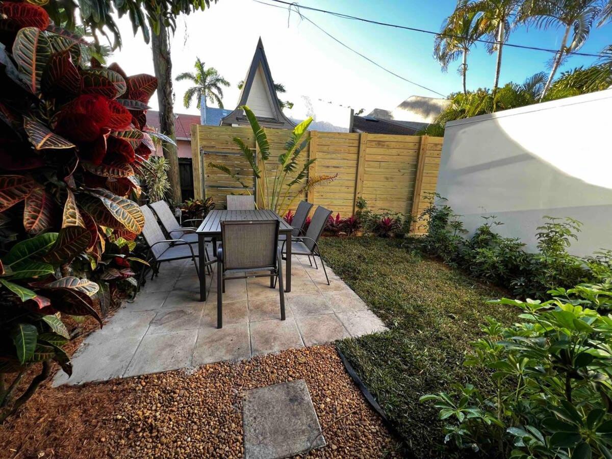 Charming 2 Bedroom Apartment In Victoria Park Fort Lauderdale Exterior foto
