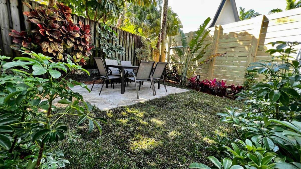 Charming 2 Bedroom Apartment In Victoria Park Fort Lauderdale Exterior foto